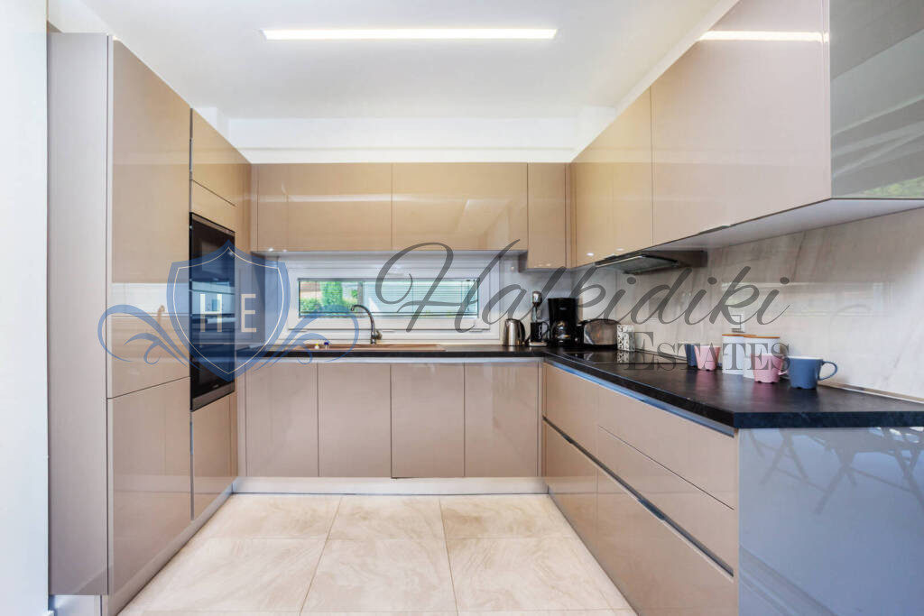 luxury villa 4 bedrooms for sale kassandra with private pool sea view