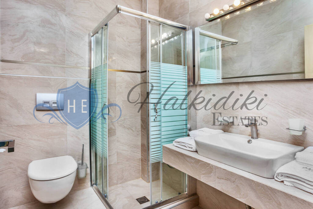 luxury villa 4 bedrooms for sale kassandra with private pool sea view