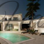 luxury villa for sale kassandra with private pool sea view