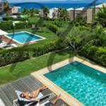 luxury villa 4 bedrooms for sale kassandra with private pool sea view