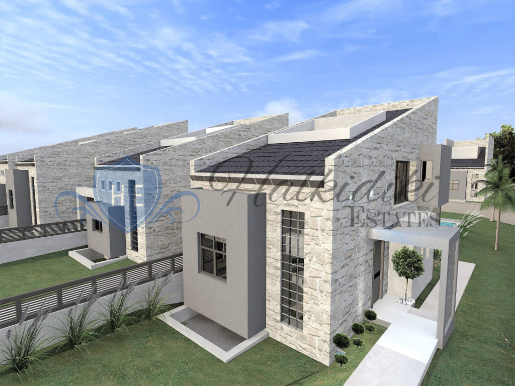 luxury villa for sale kassandra with private pool sea view