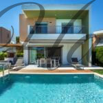 luxury villa 4 bedrooms for sale kassandra with private pool sea view