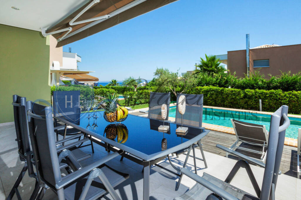 luxury villa 4 bedrooms for sale kassandra with private pool sea view