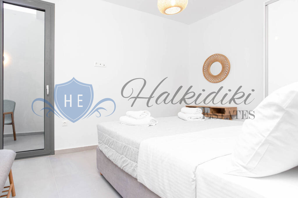 luxury villa for sale with private pool garden kassandra halkidiki