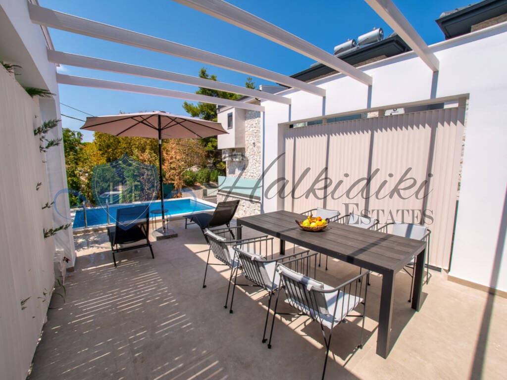 luxury villas for sale kassandra halkidiki private pool